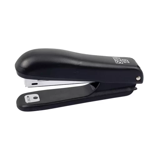 Zszywacz SAX19, zszywa do 10 kartek, zintegrowany rozszywacz, czarny, zszywki GRATIS-4082750