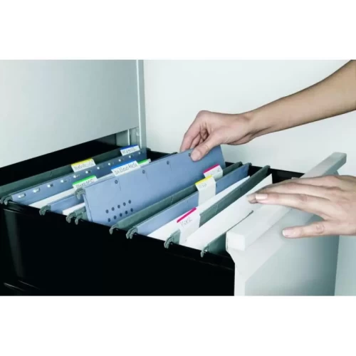 Zakładki indeksujące POST-IT® do archiwizacji (686-A1), PP, wygięte, 50,8x38mm, 4x6 kart., mix kolorów-4083676