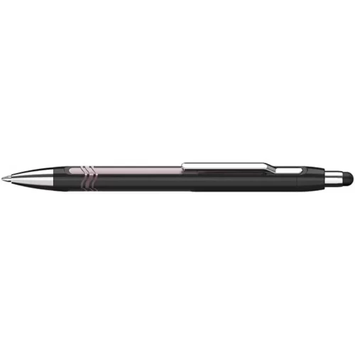 Długopis automatyczny SCHNEIDER Epsilon Touch, XB, czarny/różowy-4083995
