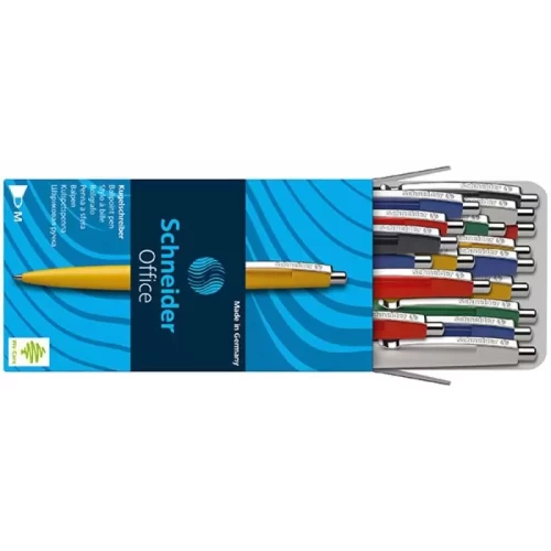 Długopis automatyczny SCHNEIDER Office, M, miks kolorów-4084023