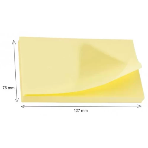 Karteczki samoprzylepne POST-IT® (655CY-VP20), 127x76mm, (16+4)x100 kart., żółte, 4 bloczki GRATIS-4085167
