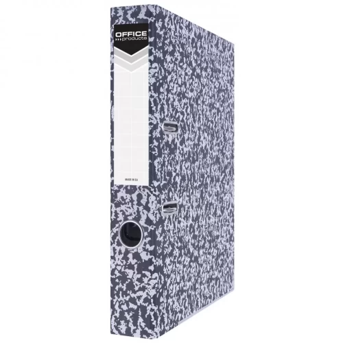 Segregator OFFICE PRODUCTS Archiv z szyną, kartonowy, A4/50mm, szary-4085966