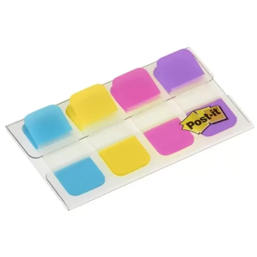 Zakładki indeksujące POST-IT® do archiwizacji (676-AYPV), PP, silne, 16x38mm, 4x10 szt., mix kolorów-4086893