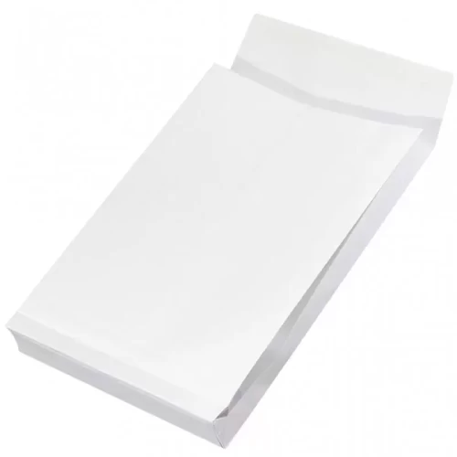Koperty RBD z taśmą silikonową OFFICE PRODUCTS, HK, B4, 250x353mm, 150gsm, 250szt., białe-4089629