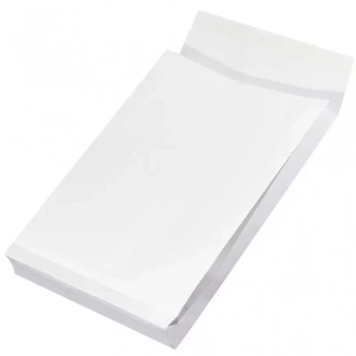 Koperty RBD z taśmą silikonową OFFICE PRODUCTS, HK, C4, 229x324mm, 130gsm, 250szt., białe-4089631
