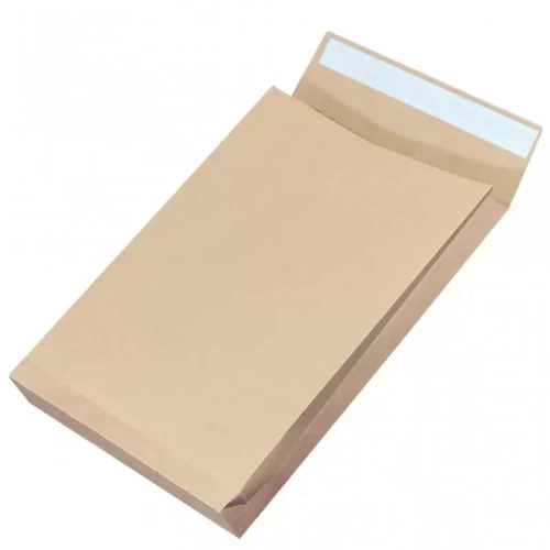 Koperty RBD z taśmą silikonową OFFICE PRODUCTS, HK, C4, 229x324mm, 150gsm, 250szt., brązowe-4089632