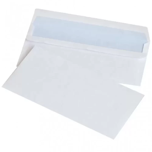 Koperty samoklejące OFFICE PRODUCTS, SK, DL, 110x220mm, 75gsm, 1000szt., białe-4089645