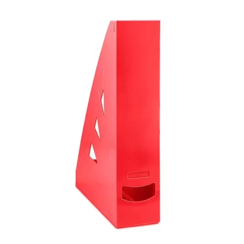 Pojemnik na dokumenty OFFICE PRODUCTS, ażurowy, A4, czerwony-4089707