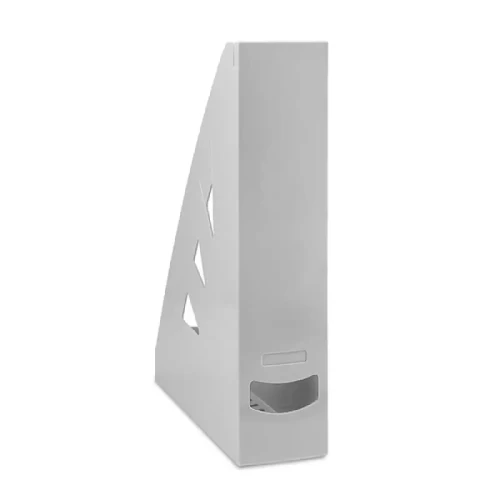 Pojemnik na dokumenty OFFICE PRODUCTS, ażurowy, A4, szary-4089713