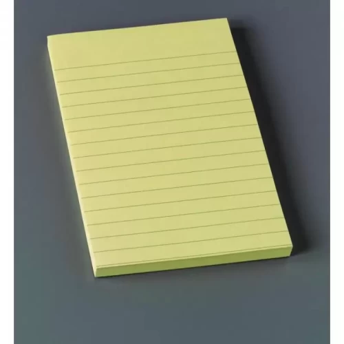 Karteczki samoprzylepne POST-IT® w linię (660), 102x152mm, 1x100 kart., żółte-4089918