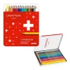 Kredki CARAN D'ACHE Swisscolor, metalowe pudełko, 18 szt.-4093440