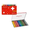 Kredki CARAN D'ACHE Swisscolor, metalowe pudełko, 30 szt.-4093443
