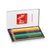 Kredki CARAN D'ACHE Fancolor, metalowe pudełko, 12 szt.-4093475
