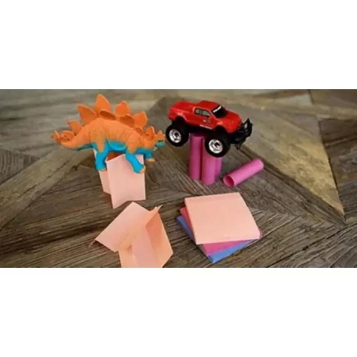 Kostka samoprzylepna POST-IT® (2028-P), 76x76mm, 1x450 kart., różowa-4090070