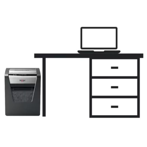 Niszczarka Rexel Momentum X415, konfetti, P-4, 15 kart., 23l, czarna-4090230