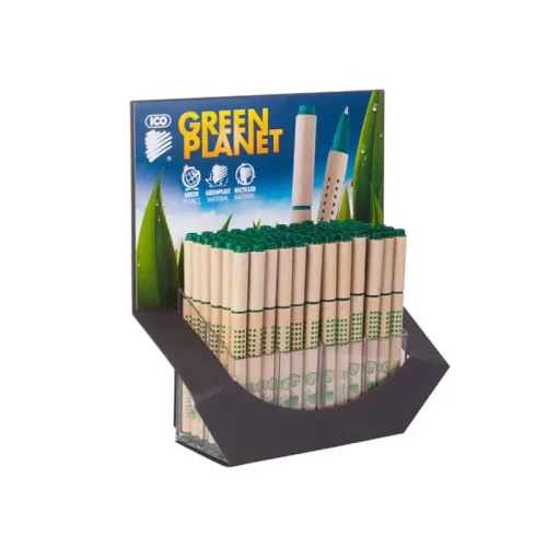 Długopis ICO Green, brązowy-4091827