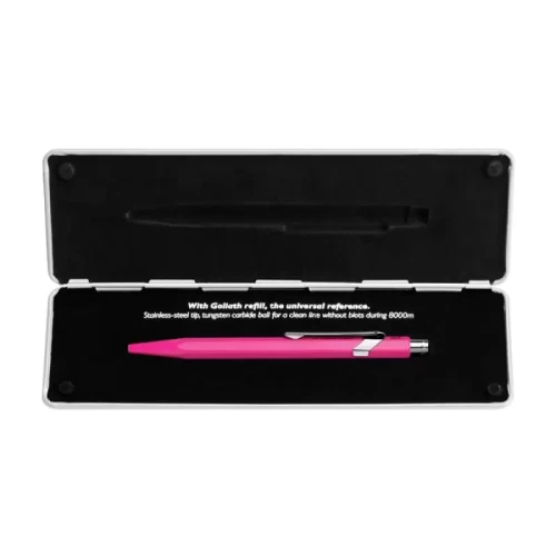 Długopis CARAN D'ACHE 849 Pop Line Fluo, M, w pudełku, fioletowy-4092564