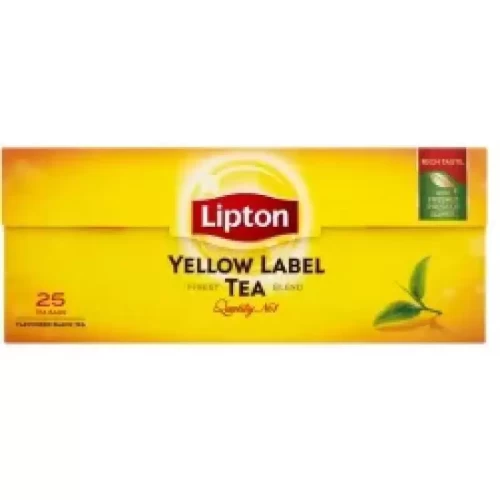 Herbata LIPTON Yellow Label, 25 torebek-4093541