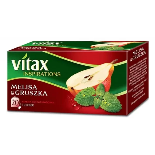 Herbata VITAX INSPIRATIONS, MELISA I GRUSZKA, 20 torebek-4093898
