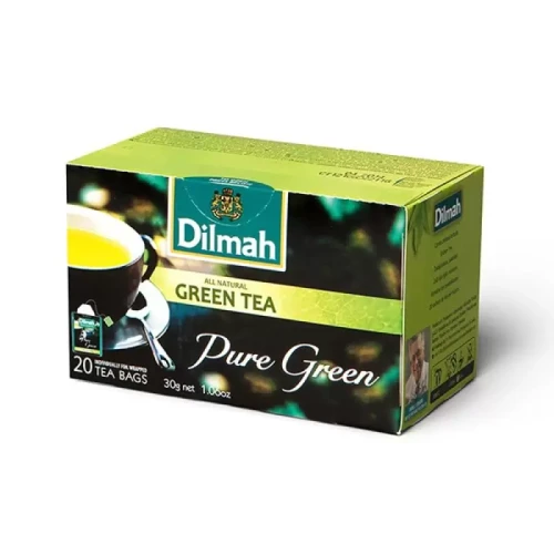 Herbata DILMAH, zielona, 20 torebek-4094549