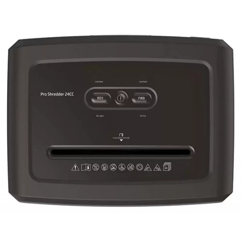 Niszczarka HP PRO SHREDDER 24CC, ścinki, P-4, 18 kart., 30l, ciemnoszara-4094742