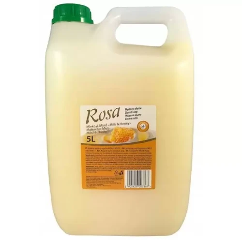 Mydło w Płynie 5L ROSA Mleko i Miód-4277032