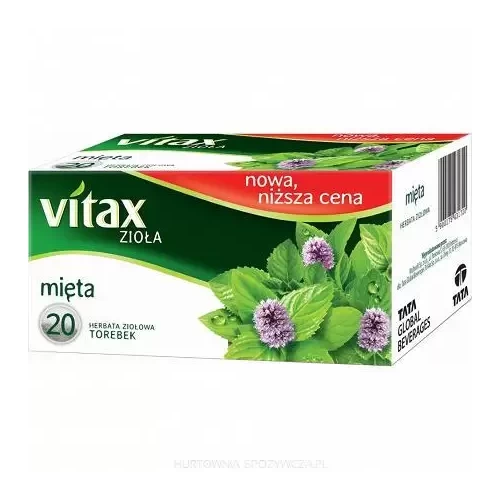 Herbata ziołowa VITAX 20 torebek miętowa-4277142
