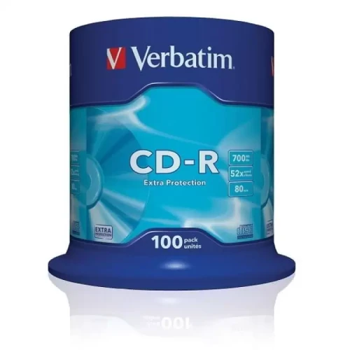 Płyta CD-R VERBATIM 700mb 52x a'100-4277621