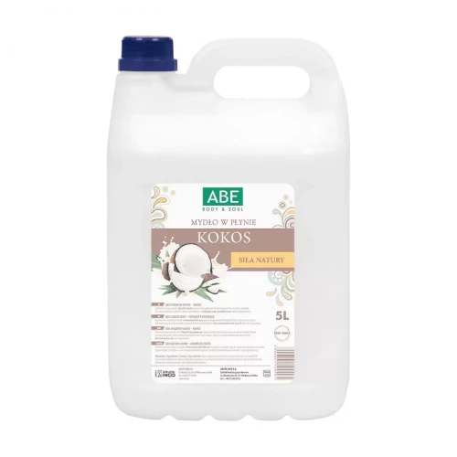 Mydło w płynie 5L ABE kokosowe-4278398