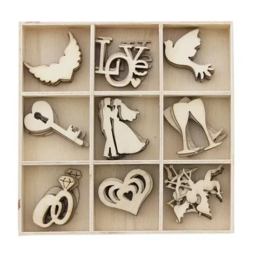 Ozdoby drewniane GALERIA PAPIERU a'45 ślub 253002-4278450