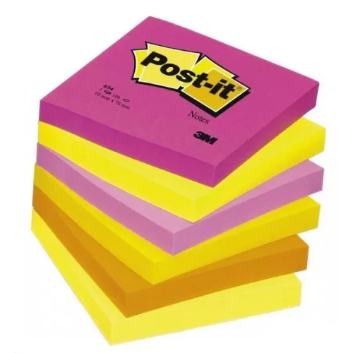 Notes samoprzylepny 76x76 POST-IT 100k żółty-4278988