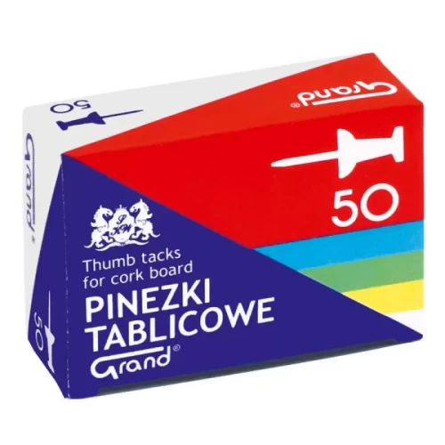 Pinezki beczułki 50szt GRAND mix kolor-4279049