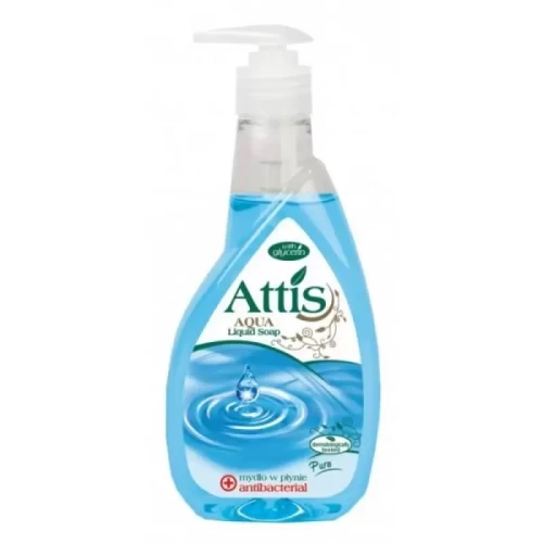 Mydło w płynie 400ml ATTIS antybakteryjne z dozownikiem-4279125