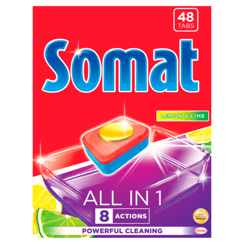 Tabletki do zmywarki SOMAT 48szt limonka cytryna-4279256