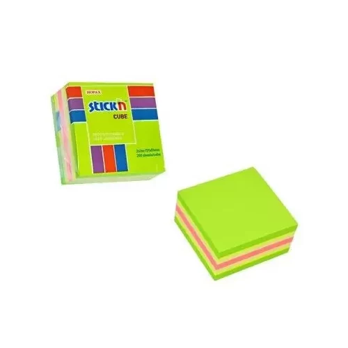 Notes samoprzylepny 51x51 STICK'N 250k mix neon pastel-4279487