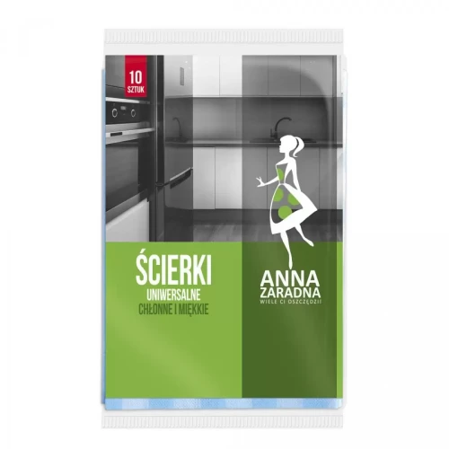 Ścierka uniwersalna ANNA ZARADNA 10szt.-4279815