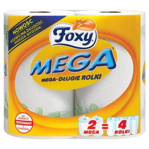 Ręcznik papierowy FOXY Mega 2szt.-4280048