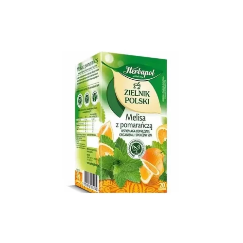 Herbata ziołowa HERBAPOL 20 torebek melisa z pomarańczą-4280531