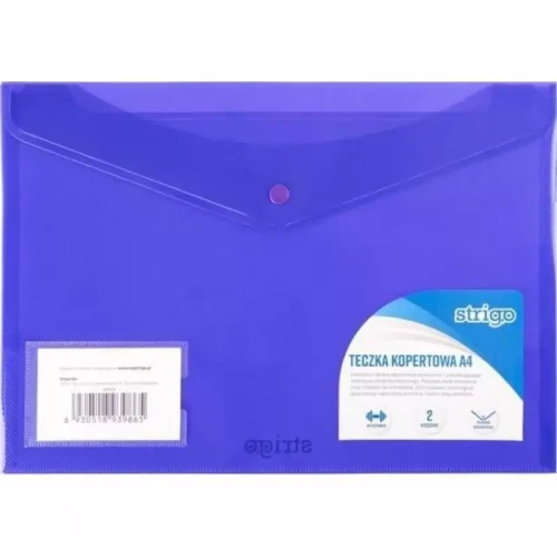 Teczka kopertowa A4 STRIGO fioletowa-4281087