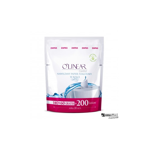 Zapas nawilżanego papieru toaletowego Olinear-4284531