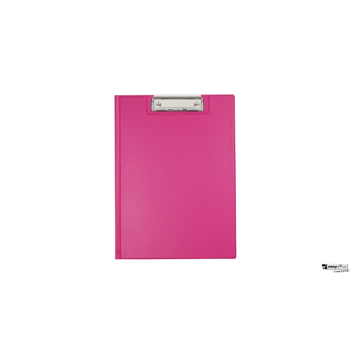 Teczka z klipsem A4 pink BIURFOL KKL-04-03 (pastel różowy )-4285043