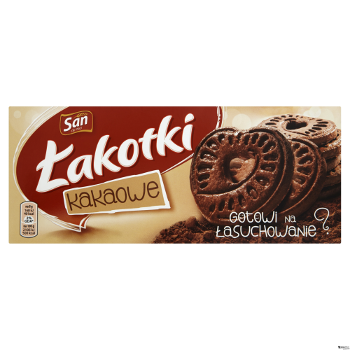 Ciastka SAN ŁAKOTKI KAKAO 168g-4287399