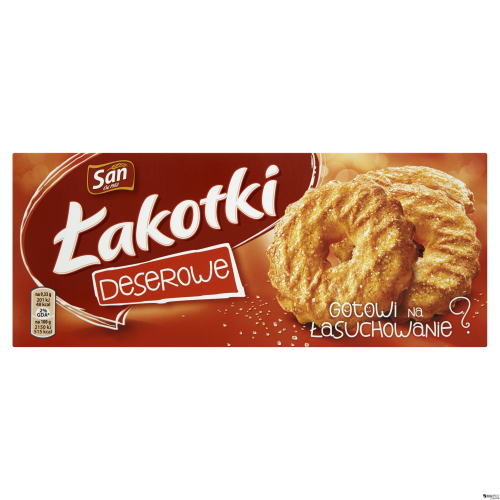 Ciastka SAN ŁAKOTKI DESEROWE 168g-4287790