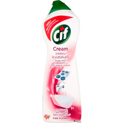 CIF Mleczko czyszczące 780ml Pink mikrokryształki 809828-4290456