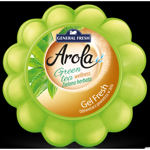 Odświeżacz dynia AROLA GEL FRESH 150g zielona HERBATA GENERAL FRESH-4292291