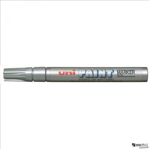 Marker olejowy PX-20 błyszczący srebrny UNI-4292503