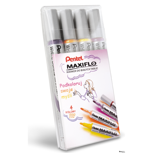 Marker such. MAXIFLO (4) MWL5S-WA4EFGVPL PENTEL w etui-4300302