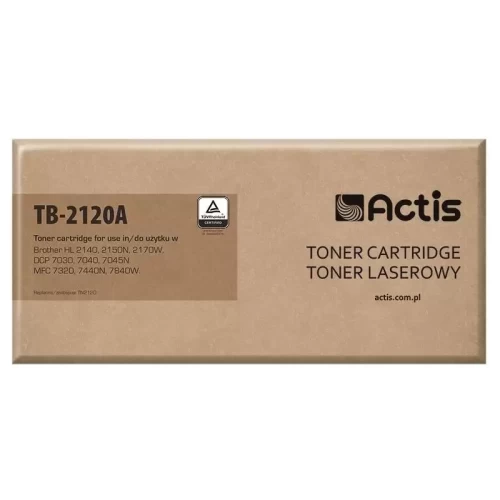 Toner ACTIS TB-2120A (zamiennik Brother TN-2120; Standard; 2600 stron; czarny)-4383490