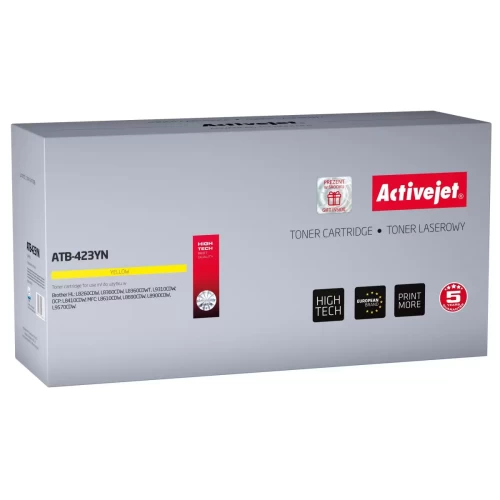 Toner Activejet ATB-423YN (zamiennik Brother TN-423Y; Supreme; 4000 stron; żółty)-4383652