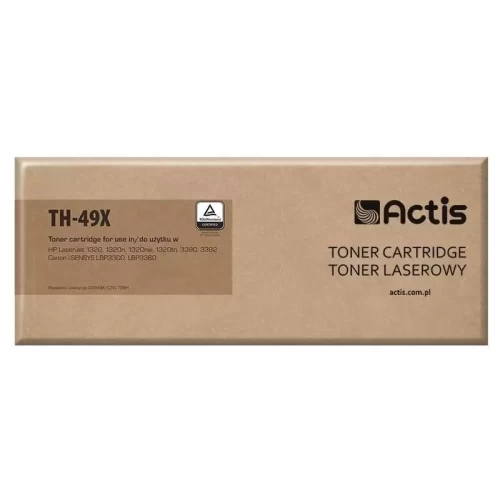 Toner ACTIS TH-49X (zamiennik HP 49X Q5949X, Canon CRG-708H; Standard; 6000 stron; czarny)-4383771